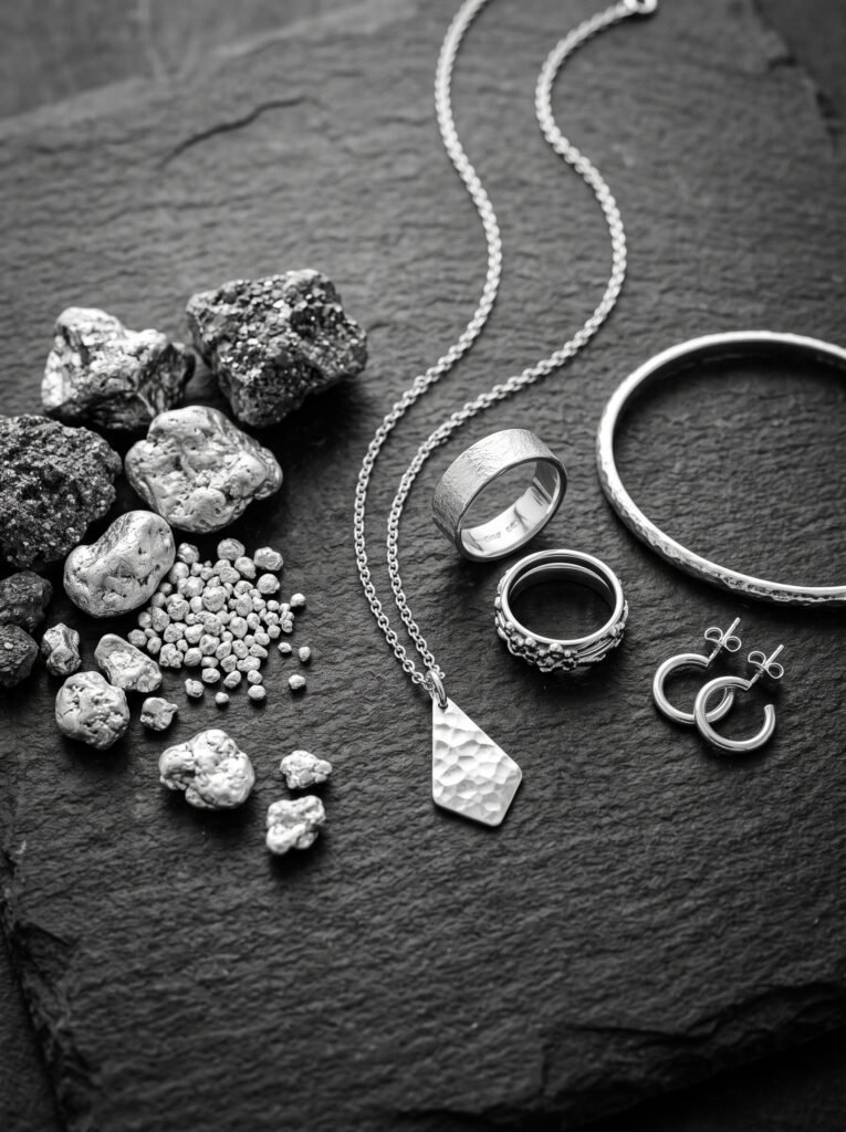 custom silver necklace extender length specification