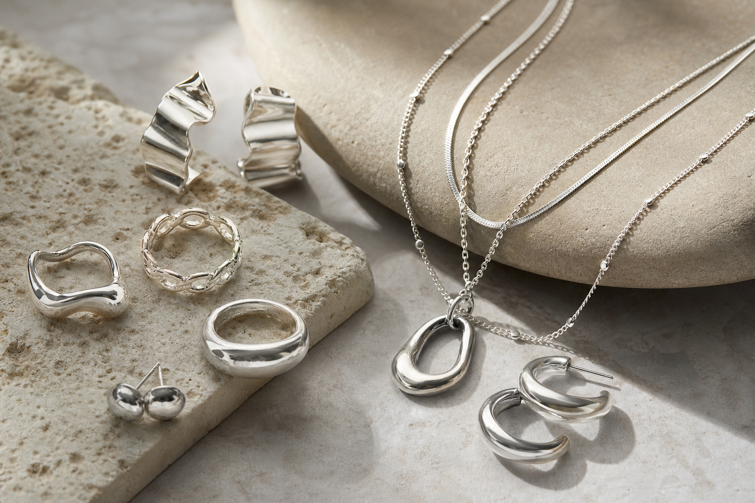 wholesale silver jewelry bundle planning for retail merchandising